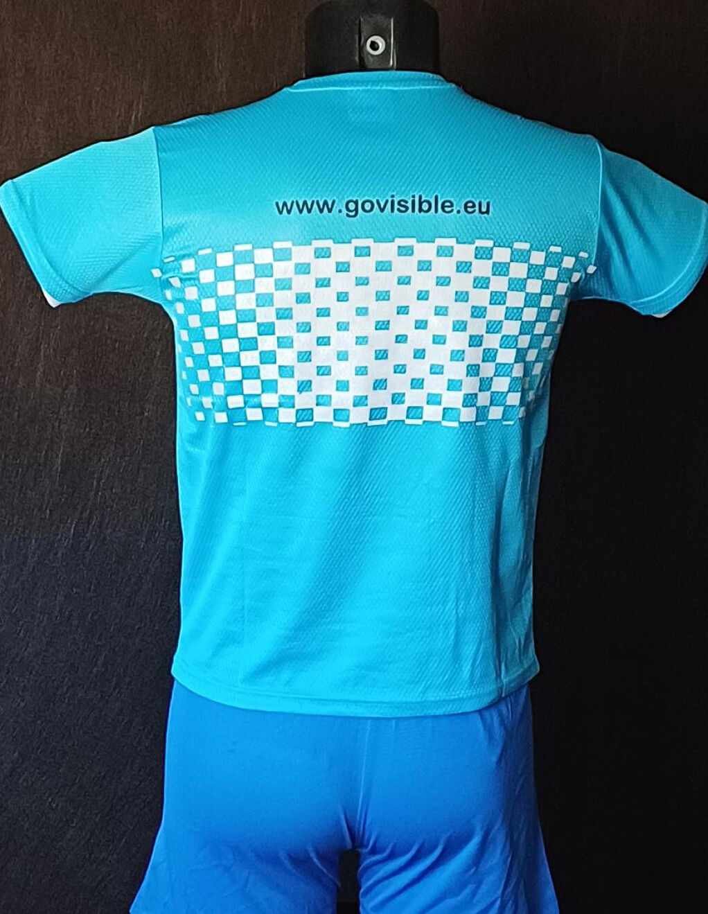 Camiseta técnica REFLECTANTE manga corta, color Cian - c-q-ii.jpg
